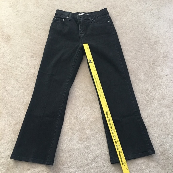 ⭐️ Levi's 512 Perfectly Slimming Bootcut Black Jeans - Picture 9 of 10